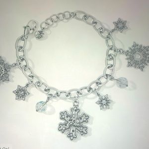 Brighton Snowflake Charm Bracelet silver